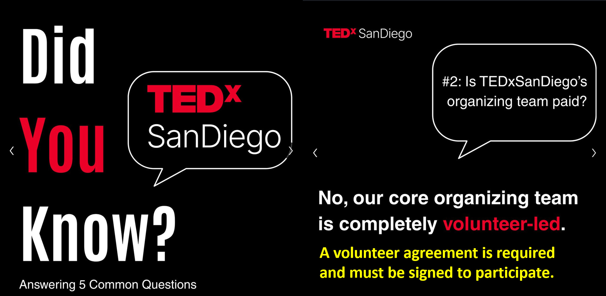 TEDxSanDiego volunteers
